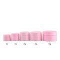 Private Label OEM ODM 15 20 30 50g Customizable logo Color Packaging Custom Cosmetic Jars pink Lip Scrub Containers