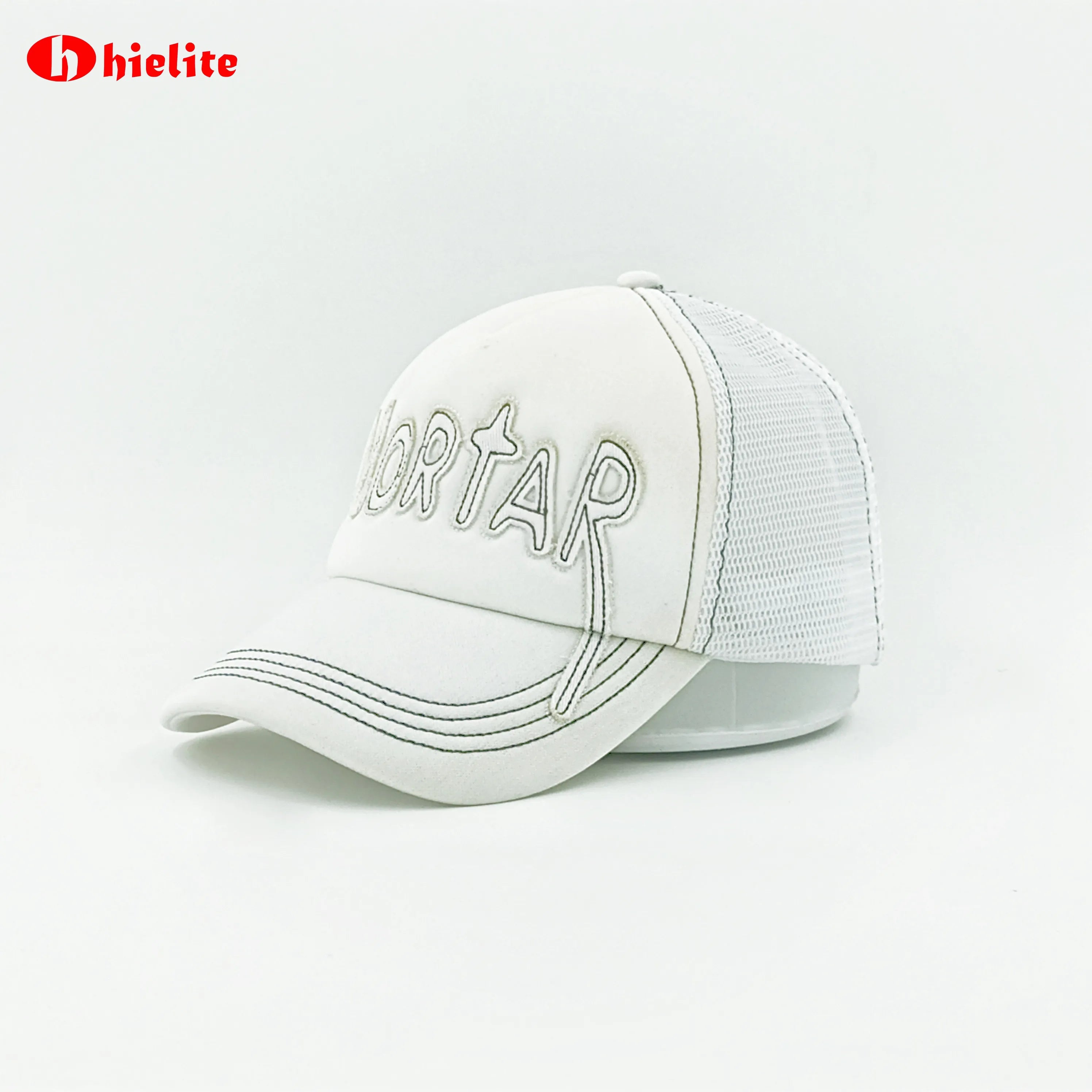 OEM Low MOQ Custom Design Your Own Logo 5 Panel Trucker Hat Baseball Denim/Canvas/Corduroy Puff Printing Cap