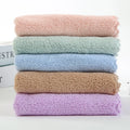 OEM Custom logo Microfiber Cleaning Dish Cloths Coral Fleece Magic Cleaning Towel