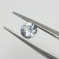 HanYu High Quality Low Price #12 White Corundum Round Shape 5mm Jewelry Accessories
