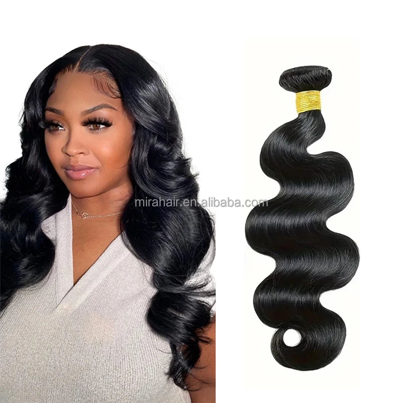 Wholesale Virgin Brazilian Bundles Human Hair Extensions Raw Cuticle Aligned Hair Human Weave Hair Body Wave Bundles