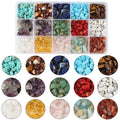 15 Colors Crystal Beads for Jewelry Making Supplies Gemstone Bracelet Beads Natural Stone Beads DIY Set Kits