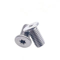 M4*12 304 Stainless Steel Flat Head Torx Screw Inner Torx Thin Machine Tooth Metric