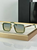 Vintage Men's and Women's Fashion Shades Sunglasses Steampunk Brand Design square Glasses Vintage Oculos De Sol Metal Sunglasses