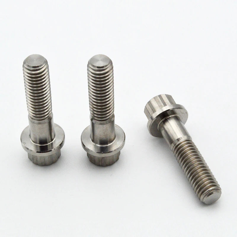 China Professional Price 12PT TITANIUM BOLT 12 POINTM8X32MM LONG GRADE Titanium Bolts 5 6AL-4V 12 PT