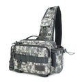 OSH-074 Fishing Sling Pack Fishing Crossbody Sling Tackle Storage Bag Insulated Fish Bags Gear Shoulder Backpack