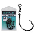 6/0 ~10/0 Stainless Steel & High Carbon Steel Lure Fishing Sea Fishing Offset Hooks Tuna Swivel Mustad Circle Hook Qifeng