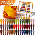 JTING New Arrival in Seasonal Free Color Book Box Fall Winter 48colors Collection Gel Nail Polish Set OEM ODM Free Sample Design