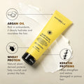 Luxury Organic Treatment Argan Oil Hair Mask Deep Moisturizing Frizz Control Strengthens Hair Enhances Shine Rich