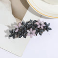Crystal Rhinestones Hair Barrettes Flower Clip Vintage Spring Hair Clips Bridal Hair Jewelry