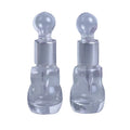 New Style Empty 10ml Clear Skincare Packaging Bottle Glass Stick Perfume Oil Bottle Wholesale