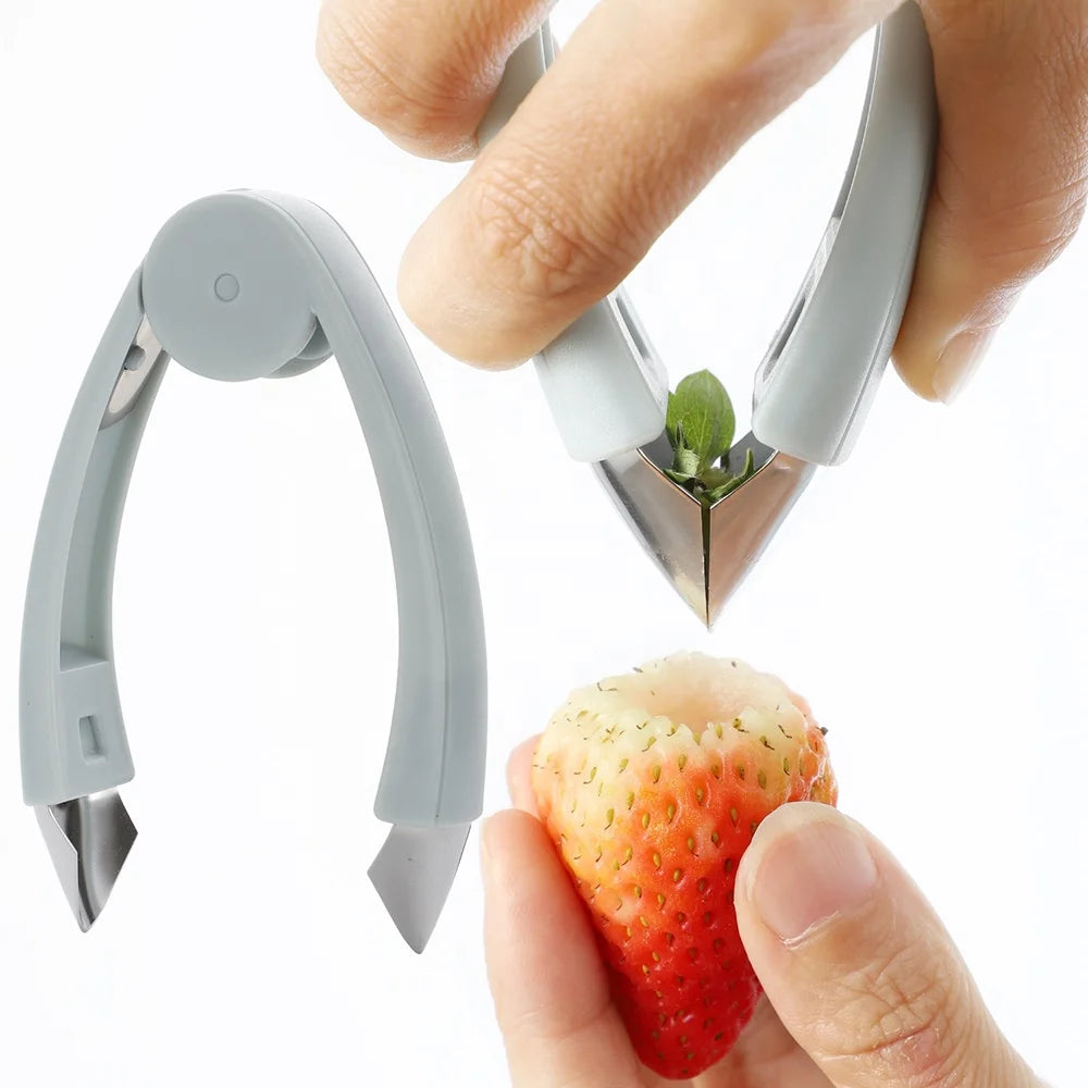 Kitchen Useful Creative Gadget Kitchenware Strawberry Pineapple Tomato Core Remover Corer Fruit Vegetable Tool Strawberry Huller