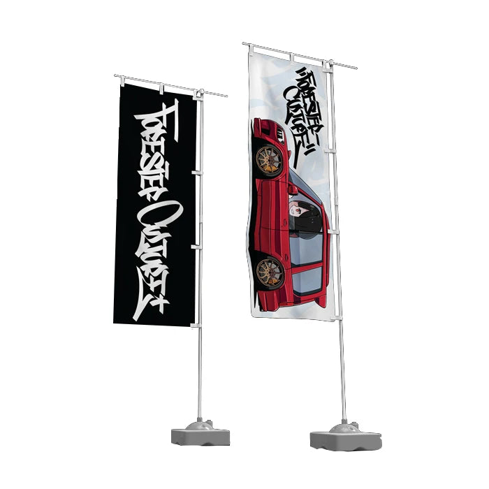 Wholesales Flags High Quality Low Price Vivid Color One or Double Sided Promotion Advertising Custom Logo Mini Large Nobori Flag