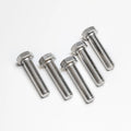 Manufacturer Wholesale Customized Zinc Zinc-flake Coated Plain Stainless Steel Hexagonal Machine Screw