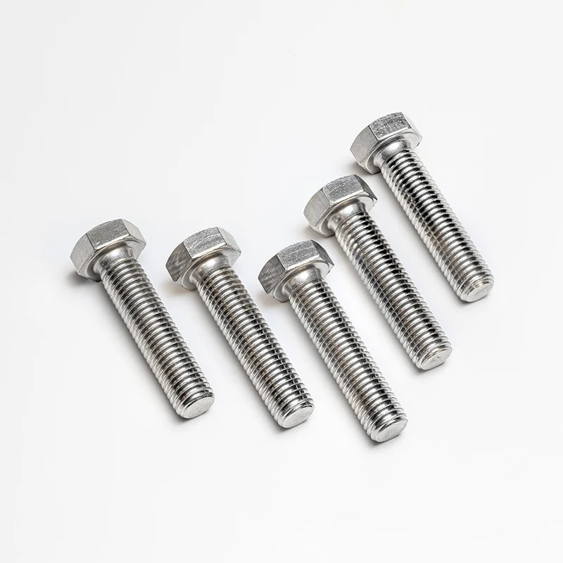 Manufacturer Wholesale Customized Zinc Zinc-flake Coated Plain Stainless Steel Hexagonal Machine Screw