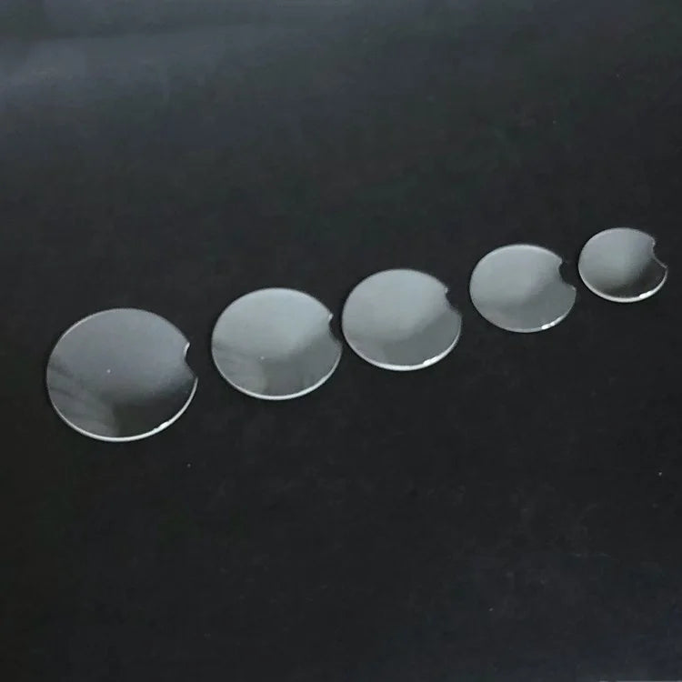 Wholesale Sapphire Glass 21mm 25.5mm 29mm 32mm 33.3mm Double Dome With Notch Watch Glass for BALON DE