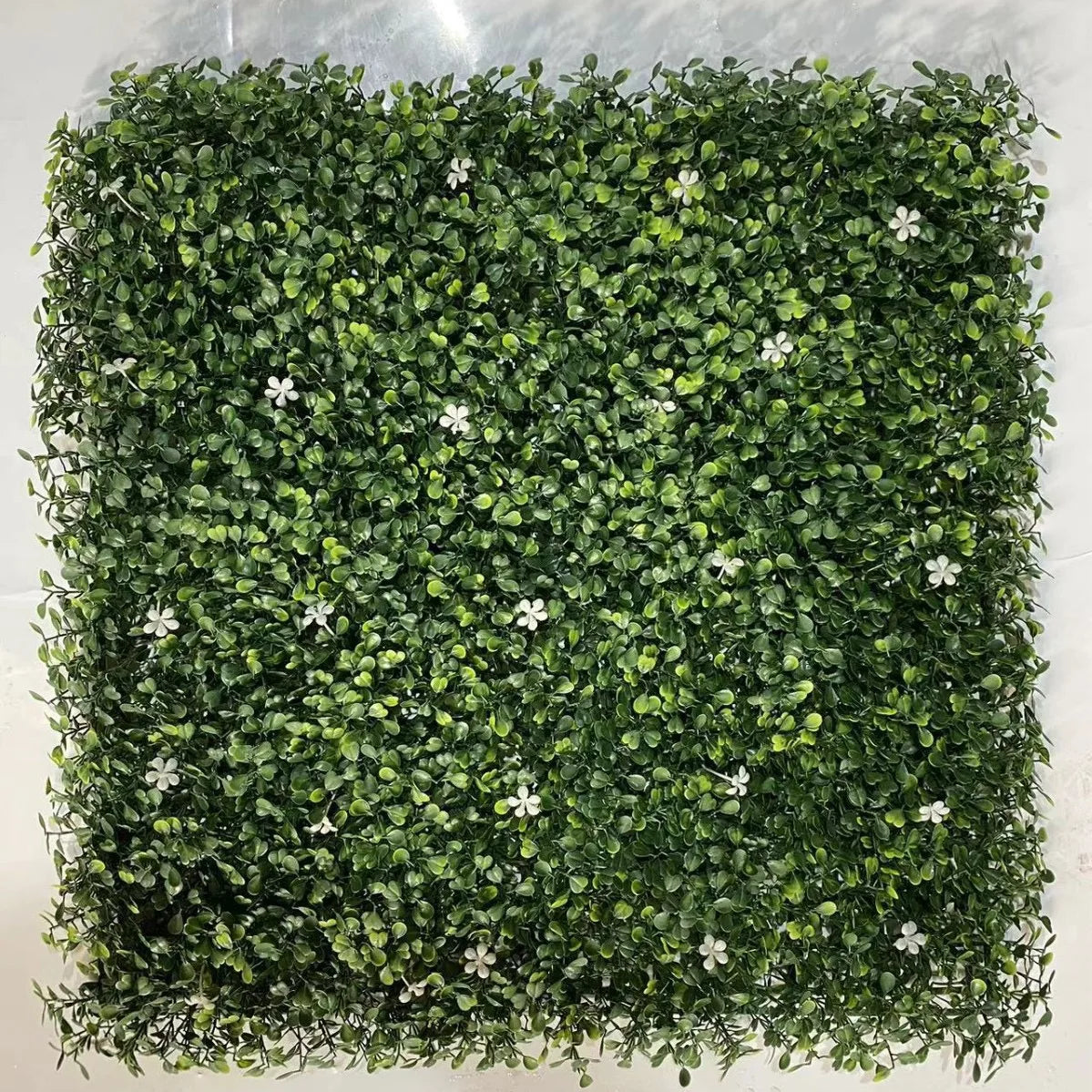 UV Protected Indoor/Outdoor Artificial Boxwood Top Fence Privacy Wall Decorative Flowers & Plants Home Background Wall Grass