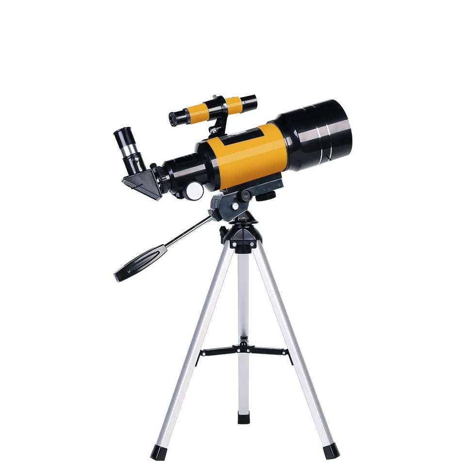 SECOZOOM Professional Telescopes for Astronomy Beginners 70mm Aperture 300mm AZ Mount Astronomical Refractor 6mm/20mm Eyepiece