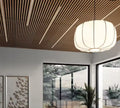 Kasaro Led Recessed Led Painel Wood Wall Decor Interior LED Light Acoustic Slat Panels with Led