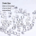 Starsgem Lab Diamond 0.08ct to 0.12ct Small Size Round HPHT Melee Lab Grown Diamonds for Jewelry Making