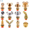 YS 1/2''Adjustable Brass Atomizing Spray Nozzle1/2/3/4 Jets Water Sprinkler for IrrigationSpray NozzleAgriculture Nozzle