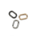 Metal Snap Clip Trigger Spring Gate Oval Ring Small Carabiner Clip
