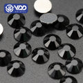 VDD 002 Jet Crystal Non-Hotfix Rhinestones Nail Art Accessories Stones Wedding Dress Decoration Wholesale Nail Stickers Nail Art
