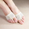 Flesh Half Sole Belly Dancing Shoes Ballet Lyrical Bare Foot Undies Thongs Protection Fitness Ballerina Yoga Wear
