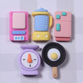Kawaii Mini Simulation Electric Appliances Theme Resin Cabochon Kids Dollhouse Play Diy Accessories Decoration