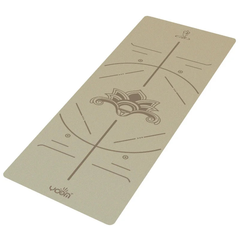 2025 Professional Home Fitness Yogamat Soft EVA Logo Non-Slip 5mm Thick Coconut Fiber Natural Rubber Widened Floor Mat for