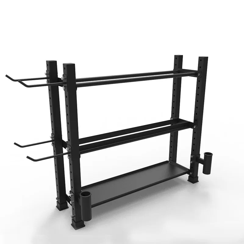 Gym Equipment Kettlebells Storage Rack Multi Functional Commercial  Power Multi Storage Weight Plate Rack Dumbbell Rack