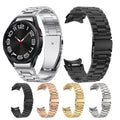 ShanHai No Gaps Steel Strap for Samsung Galaxy Watch 6 Classic 43mm 47mm Metal Quick Fit Band Watch 6/5/4 40mm 44mm 5Pro 45mm