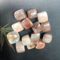 Wholesale Bulk Natural Crystal Tumbled Fire Quartz Cube Tumbled Stone Chakra Healing Gemstone for Gifts