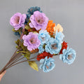 Hot Sale Real Touch Silk Camellia Rose Flower for Home Wedding Decorative Flower