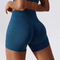 New Summer High Waisted Scrunch Butt Women Shorts Custom logo Yoga Gym Workout Shorts for Women