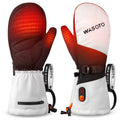 OEM Customized Logo Rechargeable USB Hand Warmer Waterproof Ski Gloves 40-60C Heating Full-Finger Design-Wasoto WM004 Winter