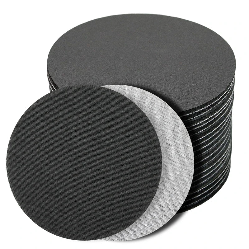 Abralon Hook & Loop Mesh Sanding Sponge 1000 Grit 6inch Wet&Dry Abrasive Mesh Foam Sandpaper Grind Disc Fine Sponge Sand for Car