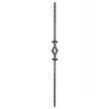 1000mm Ornamental Components Elements Steel Spindle  for Staircase Railing Handrail Balcony Balustrade Gate Fence Parts
