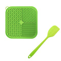 Silicone Slow Food Pet Plate for Dogs Cats Anti-Skid Anti-Choking Decompression Licking Bowl Educational Toy for Water