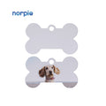 Sublimation Aluminum Dog Id Name Tag Pendant Heat Transfer Blanks Pet Dog Tag