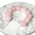 Pumpkin Shape Rose Quartz Other Loose Beads Jewelry Making for Bracelets and Necklaces