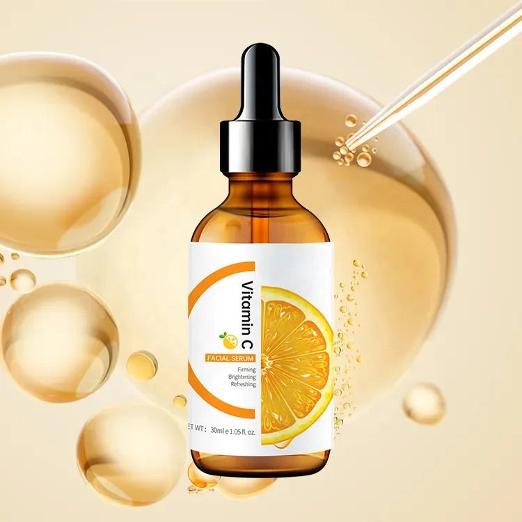 OEM Hot Sale Facial Brightening Serum With Hyaluronic Acid Serum for Face Brightening Vitamin C Serum