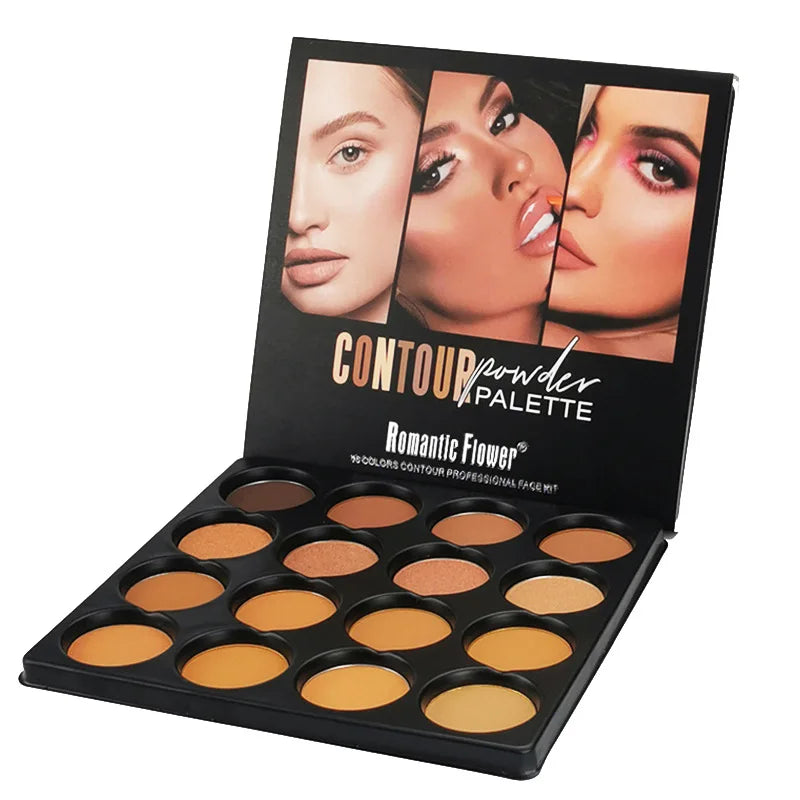 New Make up Eye Shadow Cosmetics Matte 16 Colors Eyeshadow Powder Palette Contour Professional Face Kit