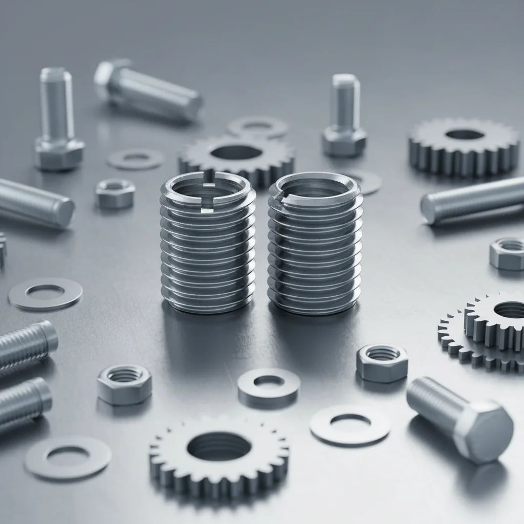 Stainless Steel Thread Adapter for Aluminum Alloy Parts M2 to M3 4mm Length Internal External Threaded Bushing Inserts Nuts