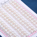 2-12mm AAAAA Grade Natural Loose Freshwater Cultured Pearls Half-Drilled Integrity NGTC Certified Wholesale Price