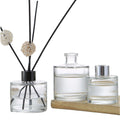 Custom 50ml 100ml 120ml 150ml 200ml Empty Clear Room  Glass Perfume Bottle for Decoration