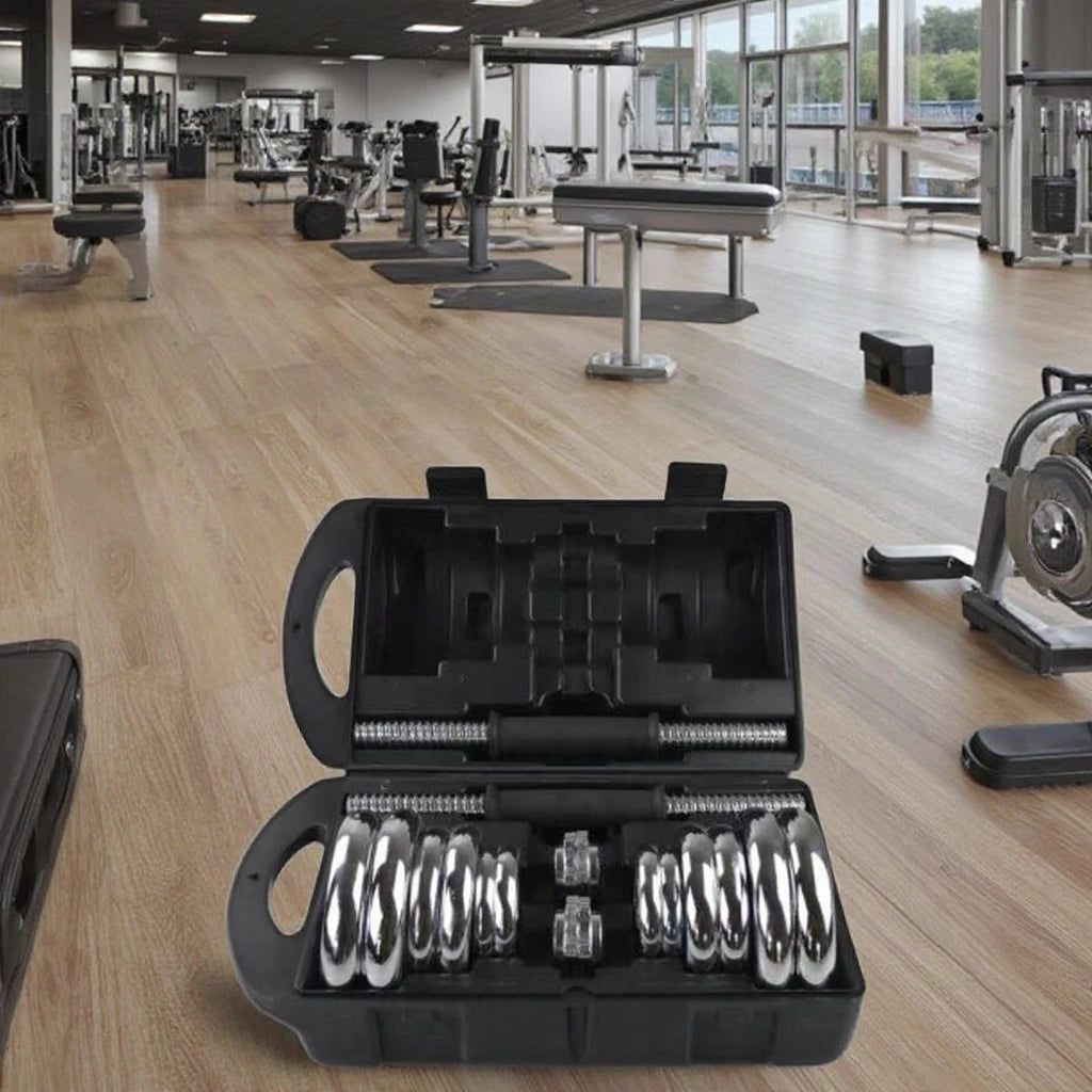 Adjustable Dumbbell Sets Adjust Electroplating Dumbbell Lifting Home Gym Equipment Hot Sale Keep Bodyworkout