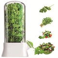 Large Size Herb Storage Container Herb Saver Preserver Fresh Herb Keeper Fresher Cup for Cilantro Mint Parsley Asparagus