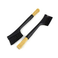 Dual-use Soft Hair Manual Coffee Machine Cleaning Brush Dual Head Coffee Grinder Cleaning Brush