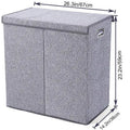 Clothing Laundry Basket Bag Folding Laundry Basket Large Capacity Clothes Storage Bag  Waterproof